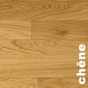 Parquet contrecollé Chêne Nature Bâton Rompu - 11 x 150 x 665 mm - verni ou huilé