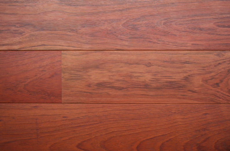 Parquet massif Jatoba - 15 x 90 mm - verni - Marseille