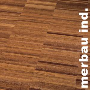 Parquet industriel Merbau - 15 x 20 x 350 mm - motif sur chants - Nancy