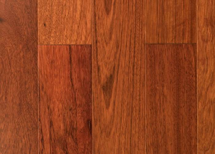 Parquet contrecollé Jatoba - 12 x 100 mm - verni satiné - PROMO