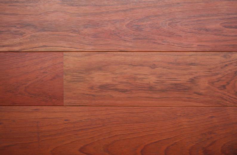 Parquet contrecollé Jatoba - 12 x 100 mm - verni satiné - PROMO