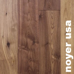 Parquet contrecollé Noyer Américain Select - 15 x 190 x 1900 mm - huilé UV