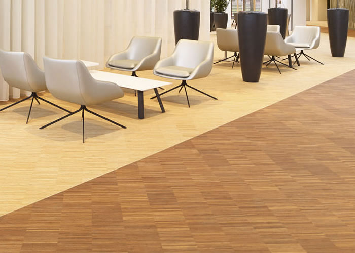 Parquet contrecollé Bambou BambooSupreme Moso - 10 x 95 x 970 mm - brut - caramel - vertical